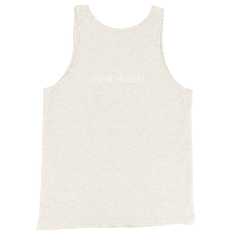 Fitness by JC Unisex Tank Top(white font)